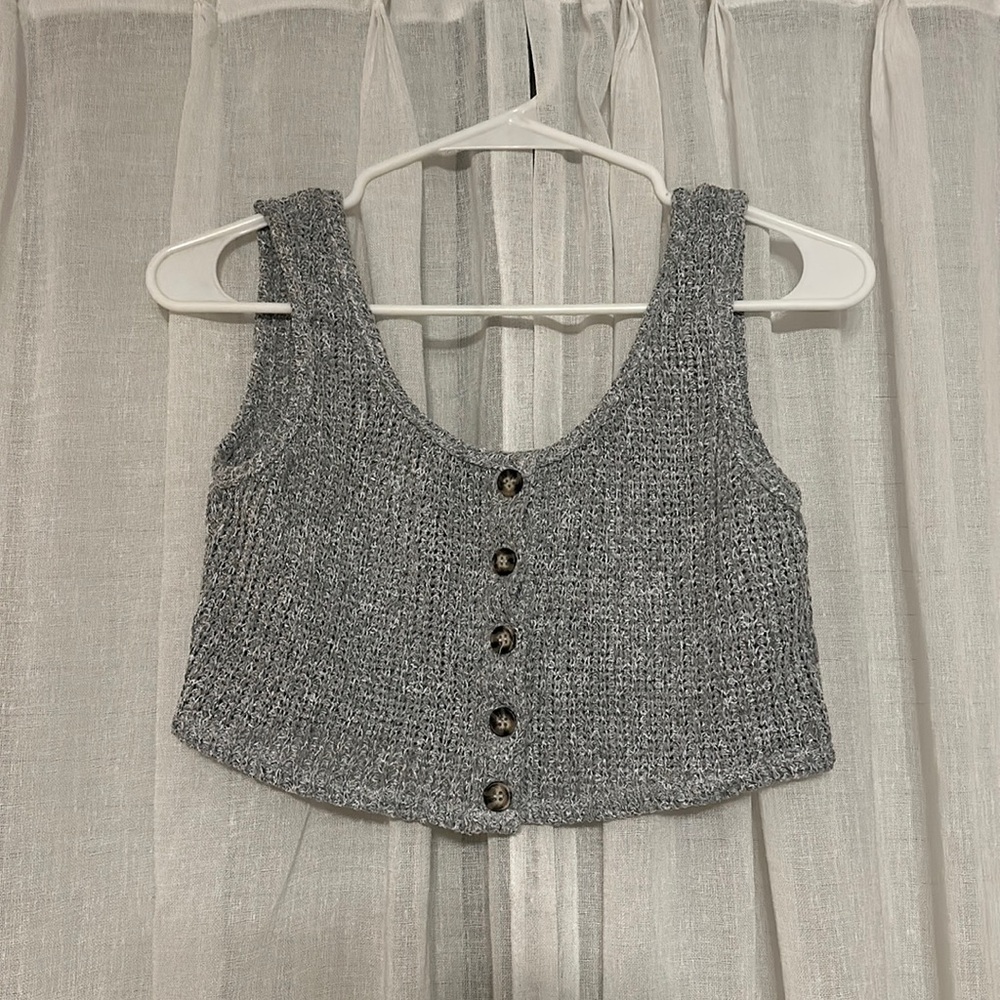forever 21 crochet tank top